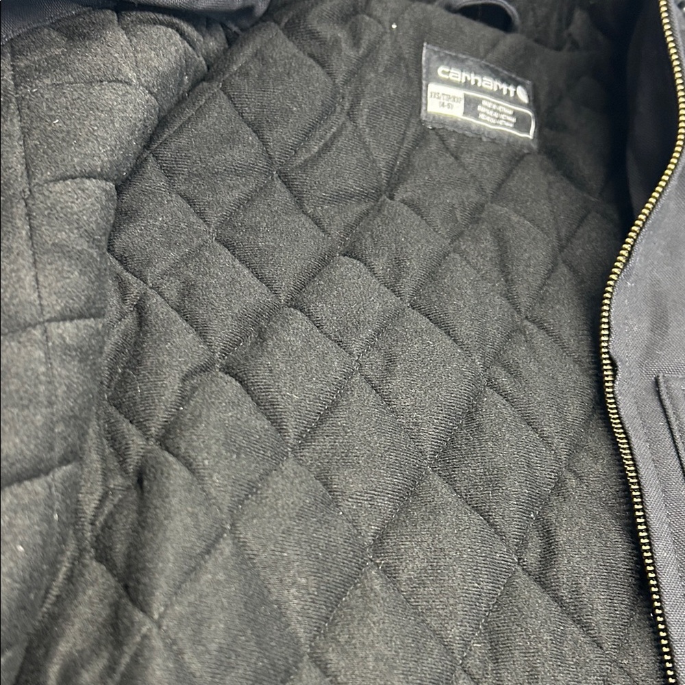 Carhartt Kids Black Hooded Puffer Coat - Picture 6 of 10